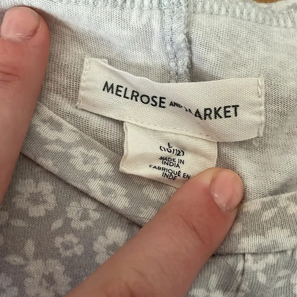 4/$25 Melrose and Market Short Sleeve Floral Sun Dress Girls Size Large 10/12 - Picture 4 of 10